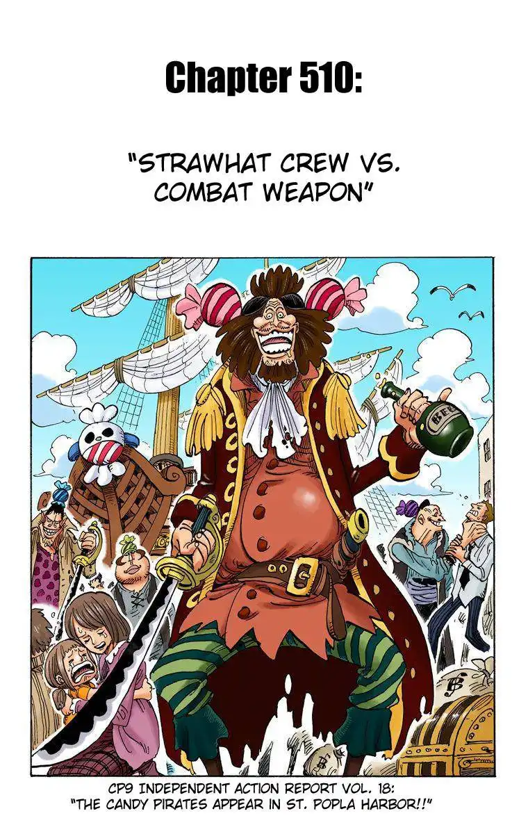 One Piece - Digital Colored Comics Chapter 510 2